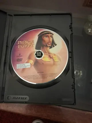 DVD El Príncipe de Egipto + El Dorado