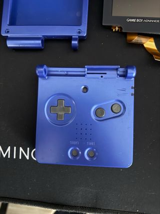 Pantalla y carcasa game boy advance sp