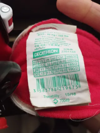 Patines en línea Oxelo Talla 28-30