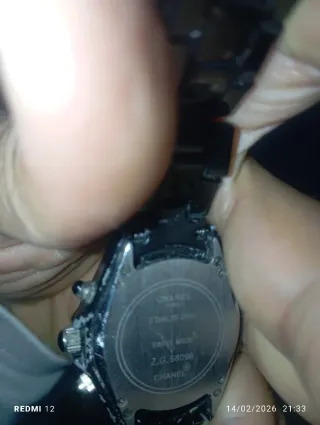 Reloj Chanel J12 Negro y Plateado escucho ofertas