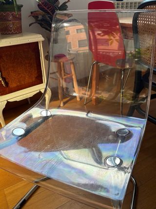 Silla Tobias transparente