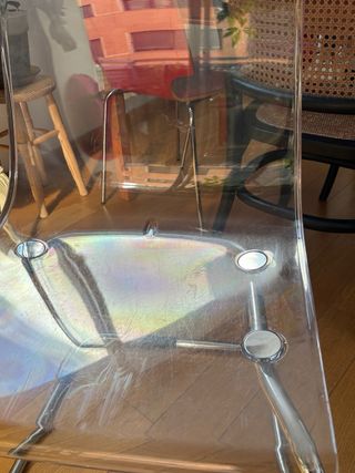 Silla Tobias transparente