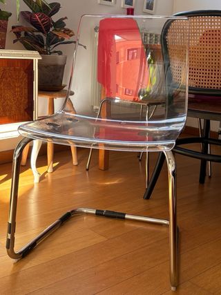 Silla Tobias transparente