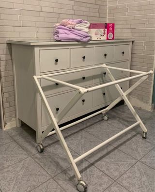 Minicuna con textiles y cambiador Suavinex