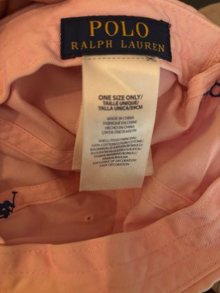 Gorra Polo Ralph Lauren Rosa Original from US