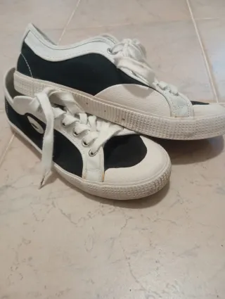 Tênis Sanjo Preto e Branco