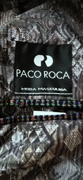 Chaqueta de sastrería diseño único Paco Roca