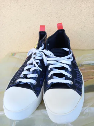 Converse UNT1TL3D Scarpe Uomo Nero Rosso