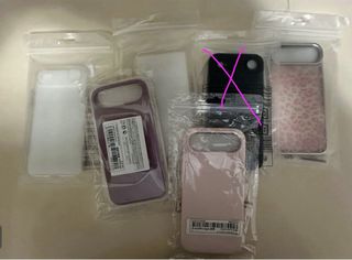 Protectores Pantalla y camara iphone 17 air+fundas