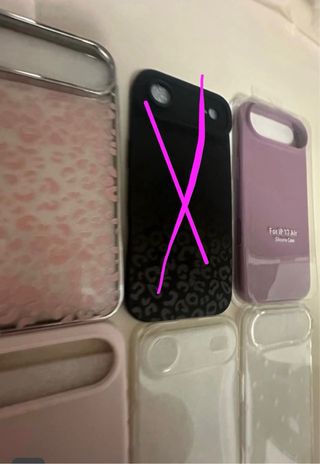 Protectores Pantalla y camara iphone 17 air+fundas