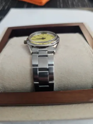 Reloj Le Griffon Plata y Amarillo