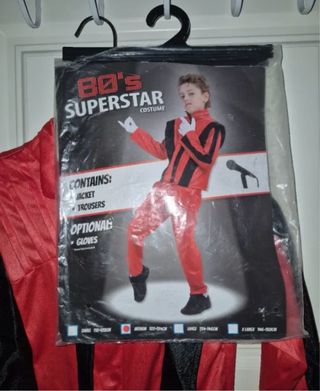 Disfraz Michael Jackson Superstar 80s Niño