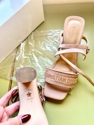 Christian Dior Sandalias Dway Block T 39