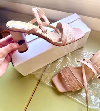 Christian Dior Sandalias Dway Block T 39
