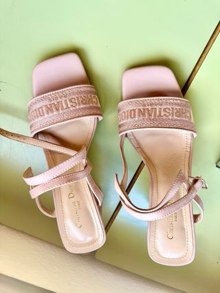 Christian Dior Sandalias Dway Block T 39