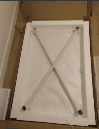 Mesa comedor rectangular haya y MDF