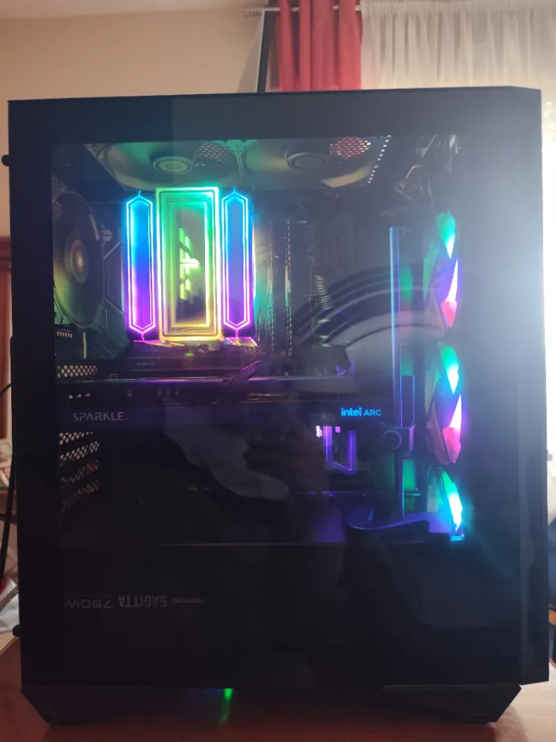 PC Gaming 12400f, ARC B580 12Gb, 16GB DDR4, SSD 1T afbeelding 2