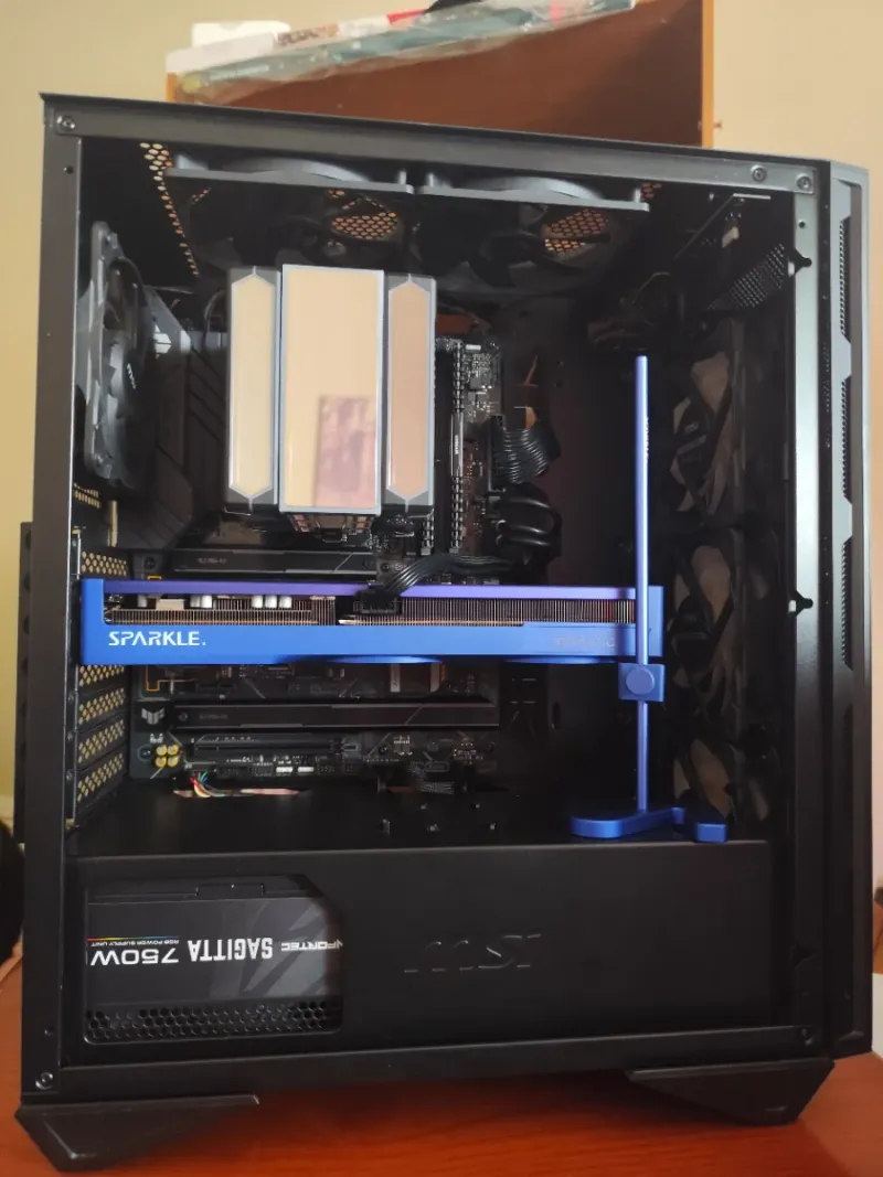 PC Gaming 12400f, ARC B580 12Gb, 16GB DDR4, SSD 1T afbeelding 3