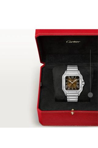 Reloj Cartier Santos, modelo grande 2025