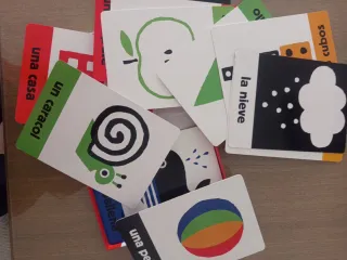 ¡Mira! Tarjetas para bebé SM. Juego visual
