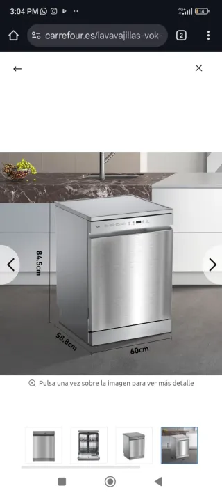 Lavavajillas nuevo VOK