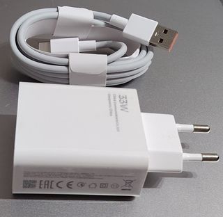 Cargador Compartible Xiaomi 33W Rápido Cable USB C