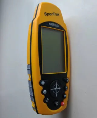 Navegador Magellan sportrak gps portatil amarillo