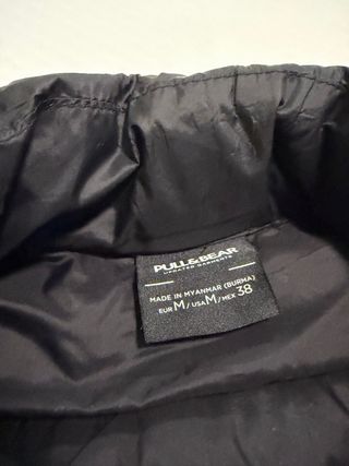 Chaleco Pull&Bear Negro Hombre