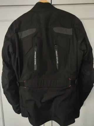 Chaqueta Moto Shiro Hombre Negra