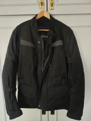 Chaqueta Moto Shiro Hombre Negra