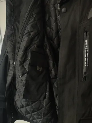 Chaqueta Moto Shiro Hombre Negra