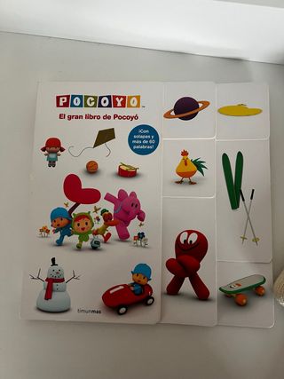 Libro solapas Pocoyo y Libro puzzle