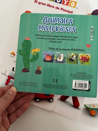 Libro solapas Pocoyo y Libro puzzle