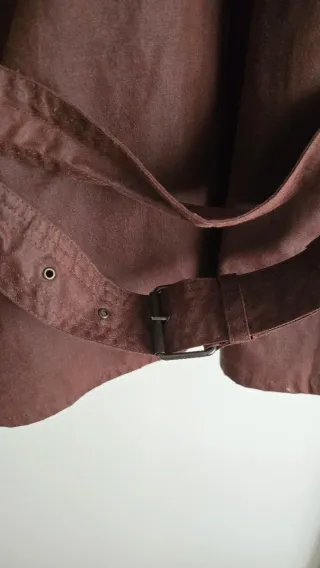 Chaqueta Belstaff encerada marrón