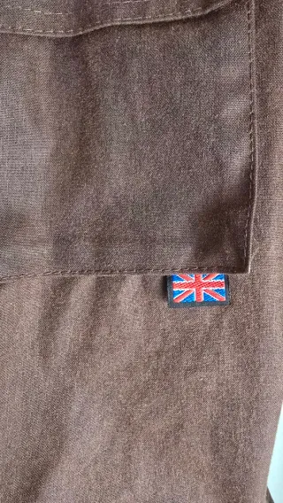 Chaqueta Belstaff encerada marrón