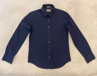Camisa Tommy Hilfiger Hombre Talla S Azul