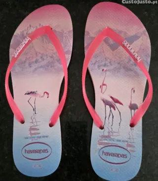 Chinelos Havaianas novos