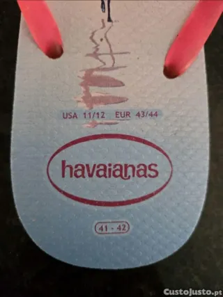 Chinelos Havaianas novos