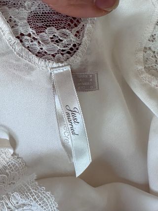 Top / linceria blanco con encaje