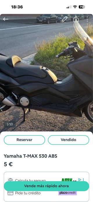Yamaha T-MAX 530 ABS