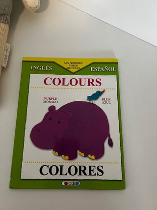 Libro bilingüe y libro sonidos bebés