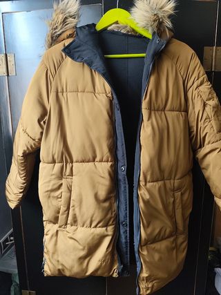 Chaquetón chico 13-14años reversible, poco uso
