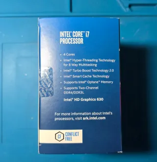 Procesador CPU Intel i7-7700 LGA1151 3,6GHz