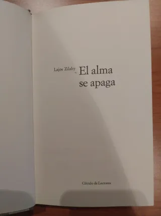 Novela "El alma se apaga"