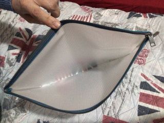 Busta porta documenti traslucida