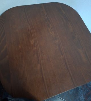 Mesa comedor Ikea madera y metal