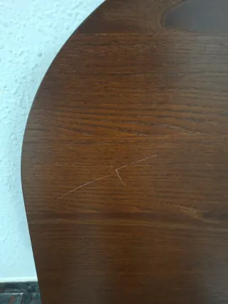 Mesa comedor Ikea madera y metal