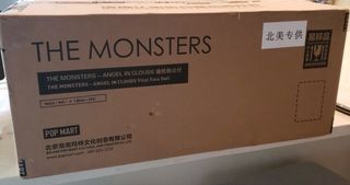 Labubu - angel in clouds - Zimomo original Popmart