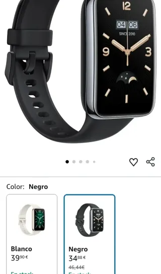 Xiaomi Smart Band 7 Pro Negra