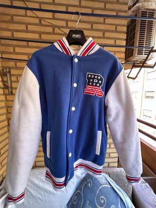 Chaqueta Bomber Estilo Americano